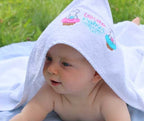 Cupcake Babies Cape de bain : Blanc