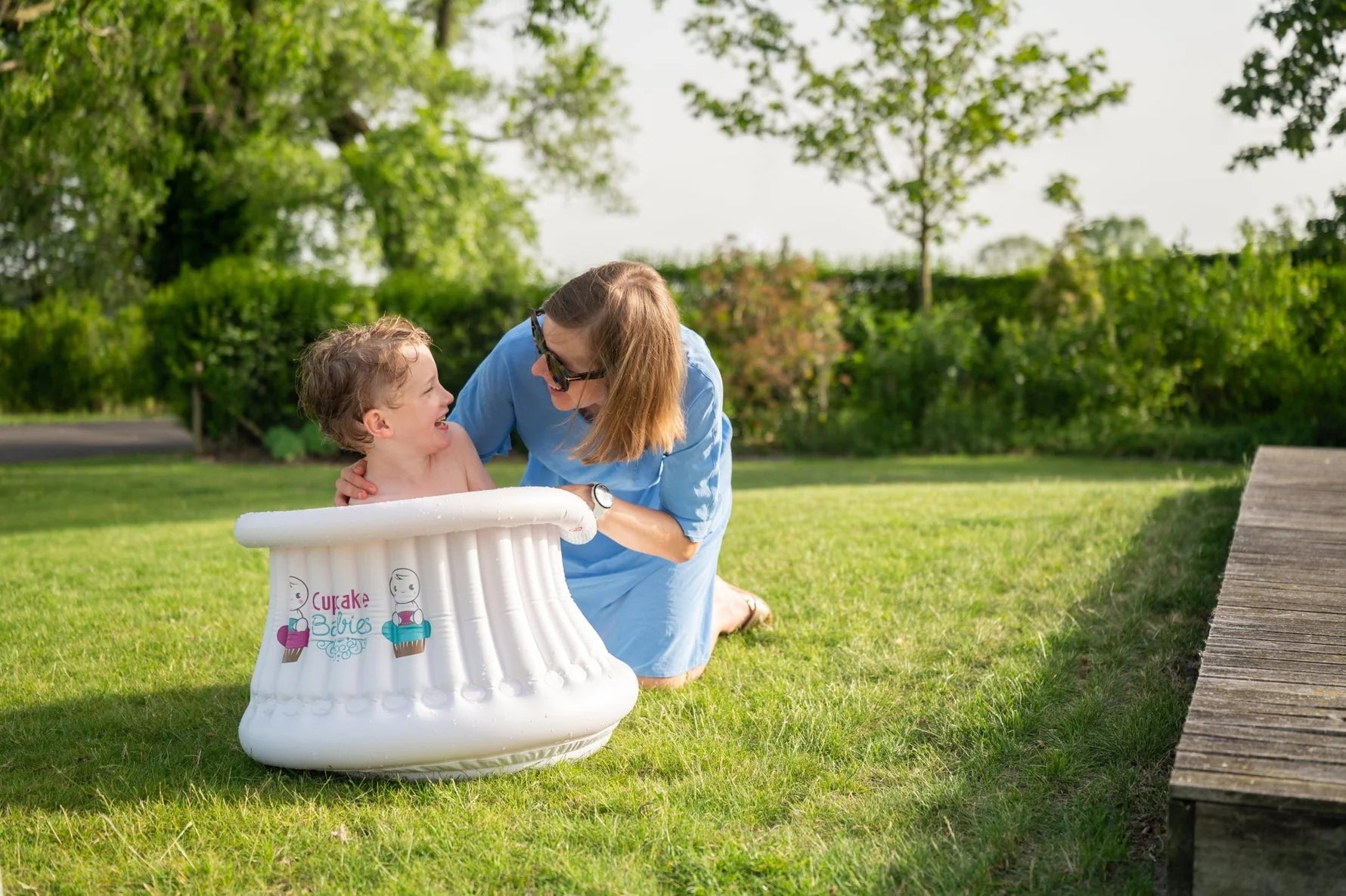 Cupcake Babies Baignoire BIG & gonfleur